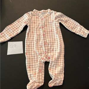 Newborn button up sleeper by Carter’s
